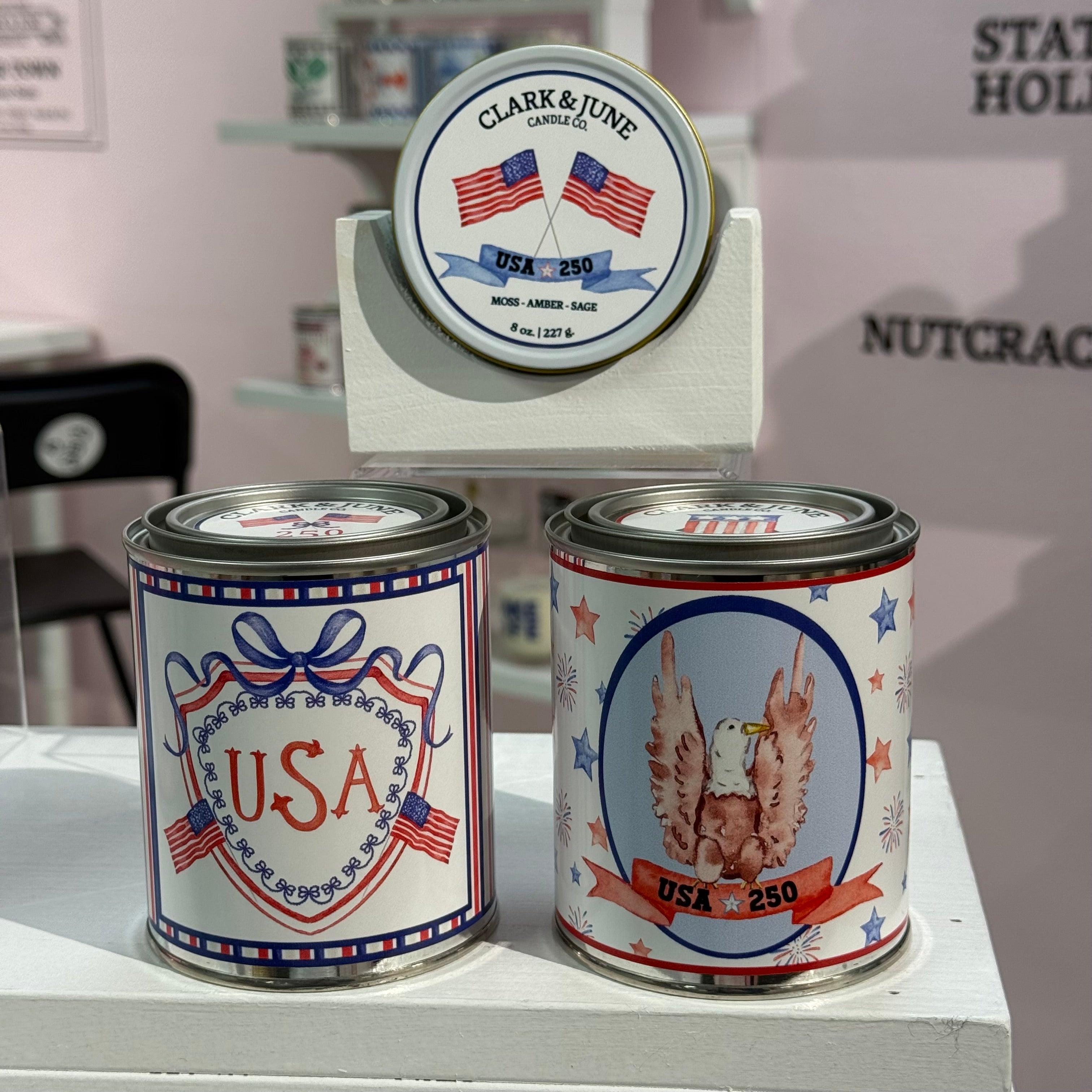 250th USA Anniversary – Clark & June Candle Co.