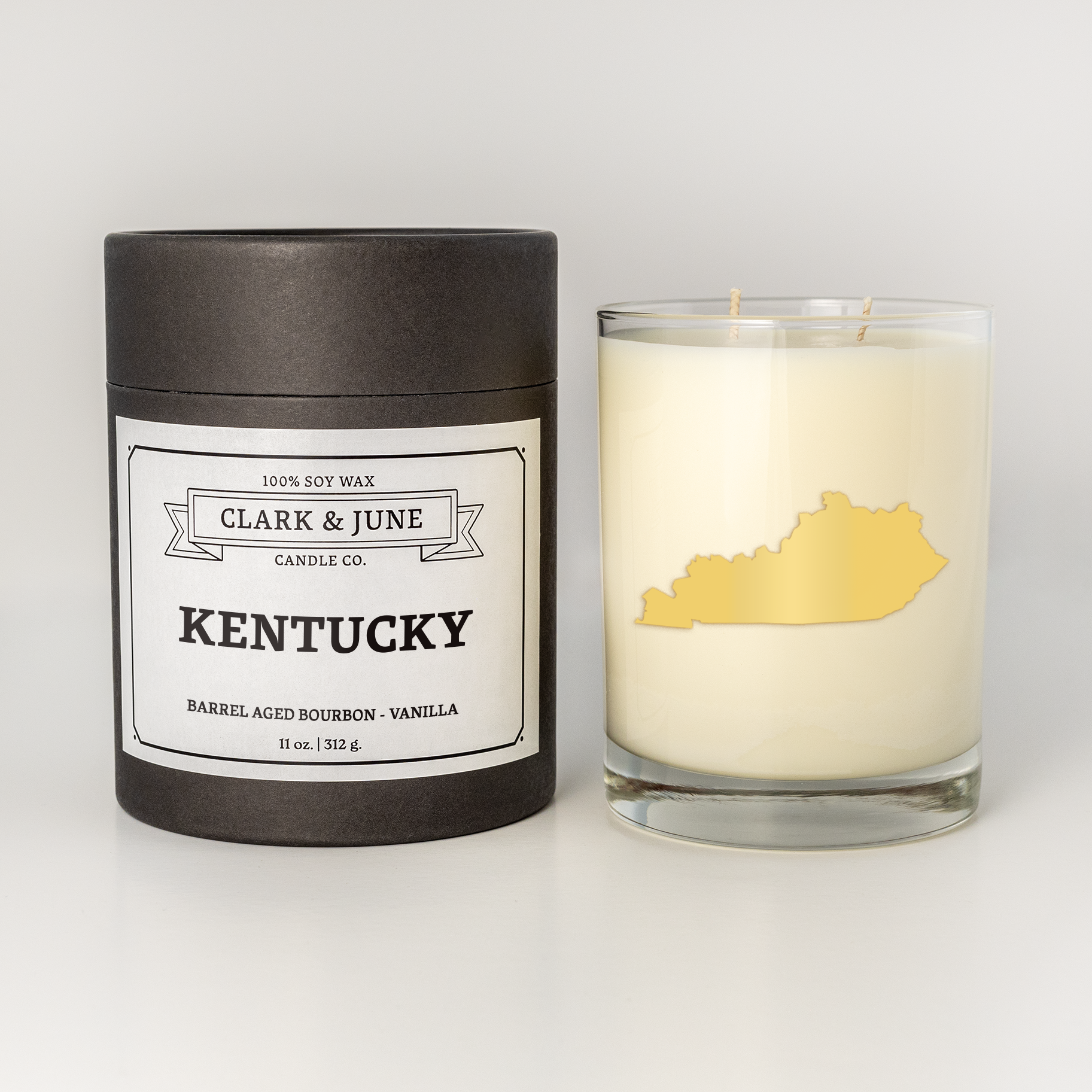 Single wicked 8oz candle in a black finish with “Kentucky” on the label. SEO Text –soy wax candle, Alabama candle, hand poured, small batch, scented candle, Woman Owned, local candle, Housewarming present, gives back, charity, community candle, closing gift.