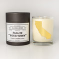 Load image into Gallery viewer, Fall in "Your Town | Fall/Autumn Fragrances | 11oz Soy Custom Candle