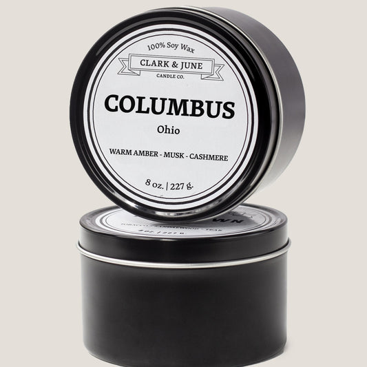 Single wicked 8oz candle in a black finish with “North Carolina” on the label. SEO Text –soy wax candle, Alabama candle, hand poured, small batch, scented candle, Woman Owned, local candle, Housewarming present, gives back, charity, community candle, closing gift.