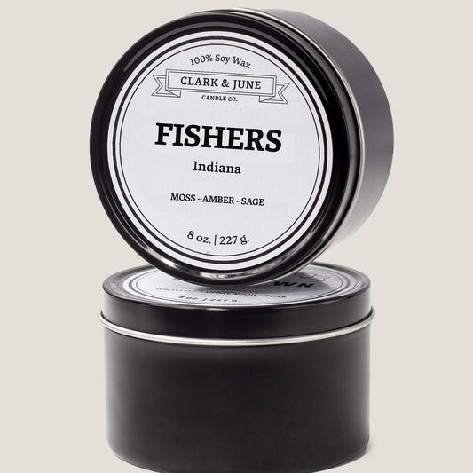 Single wicked 8oz candle in a black finish with “North Carolina” on the label. SEO Text –soy wax candle, Alabama candle, hand poured, small batch, scented candle, Woman Owned, local candle, Housewarming present, gives back, charity, community candle, closing gift.