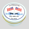 Load image into Gallery viewer, 250th USA Anniversary 8oz Soy Candle | Moss - Amber - Sage