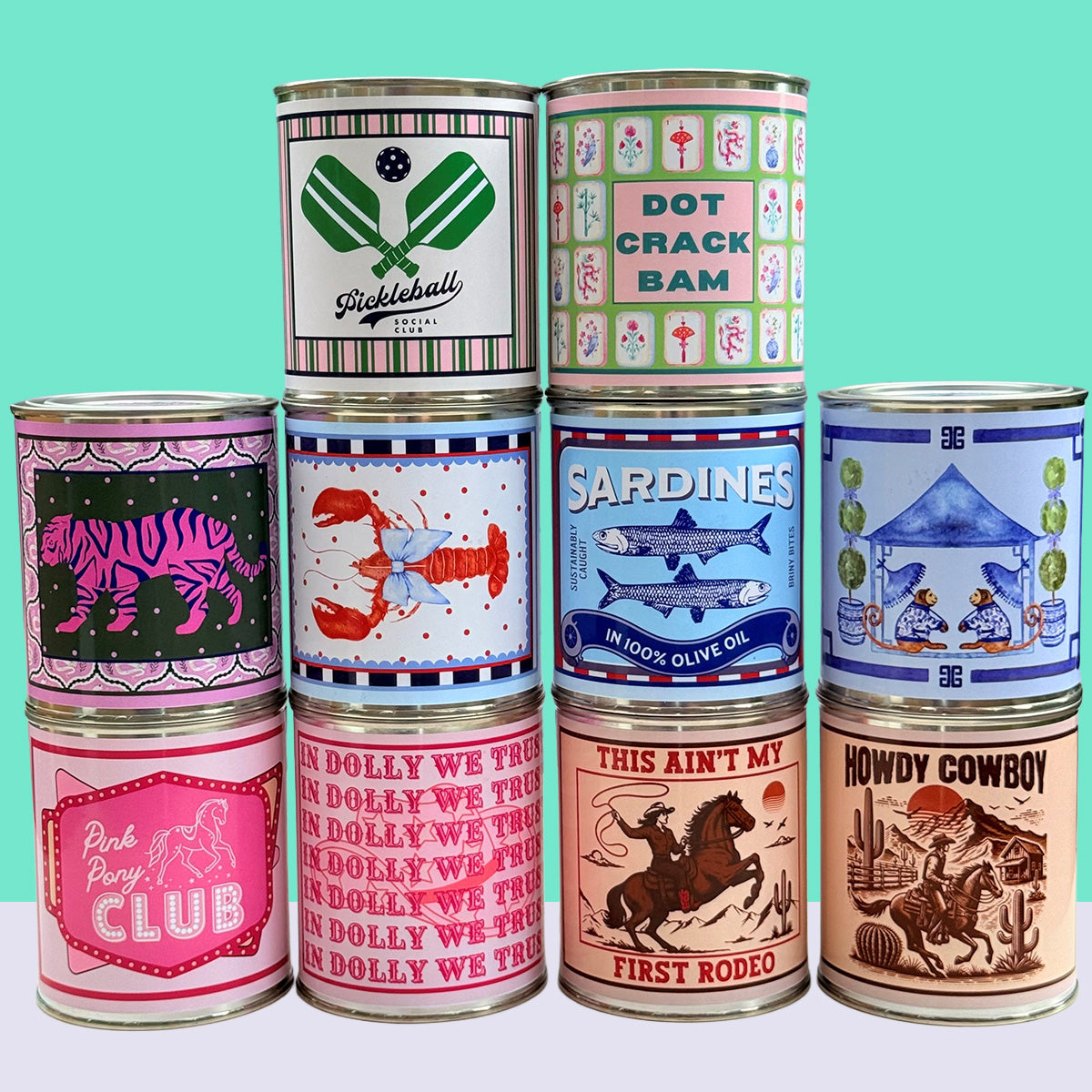Paint Can Candles