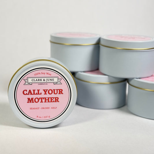 Call Your Mother | Seasalt - Orchid - Kelp 8oz Soy Mother's Day Candle