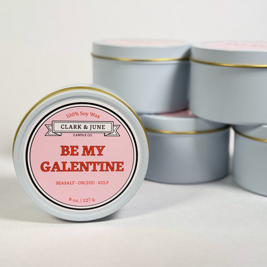 Be My Galentine | Seasalt - Orchid - Kelp 8oz Soy Galentine's Day Candle