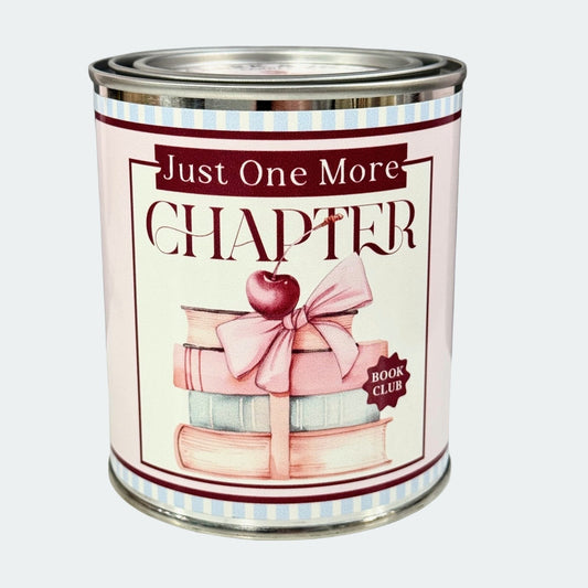One More Chapter Book Club - Linen - White Tea 14oz Soy Candle