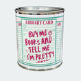 Load image into Gallery viewer, Buy Me Books Grapefruit - Mandarin - Vanilla 14oz Soy Candle
