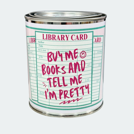 Buy Me Books Grapefruit - Mandarin - Vanilla 14oz Soy Candle