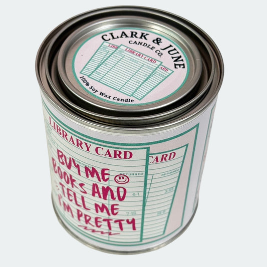 Buy Me Books Grapefruit - Mandarin - Vanilla 14oz Soy Candle