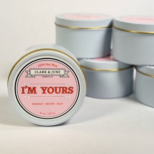 I'm Yours | Seasalt - Orchid - Kelp 8oz Soy Valentine Candle