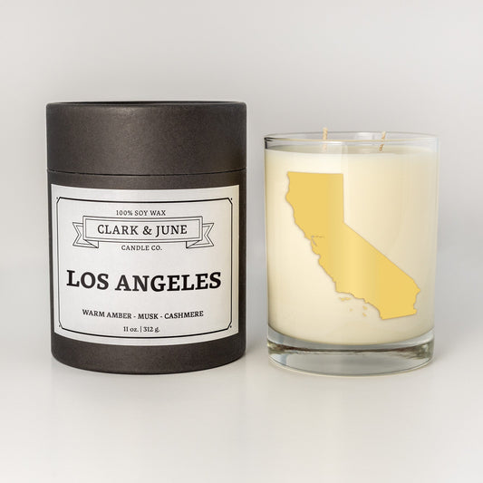 Los Angeles | Warm Amber - Musk - Cashmere 11oz Soy Candle