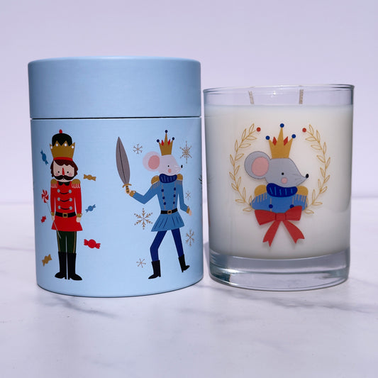 The Mouse King | 021 Peppermint Marshmallow Scent | Limited 11oz Soy  Candle