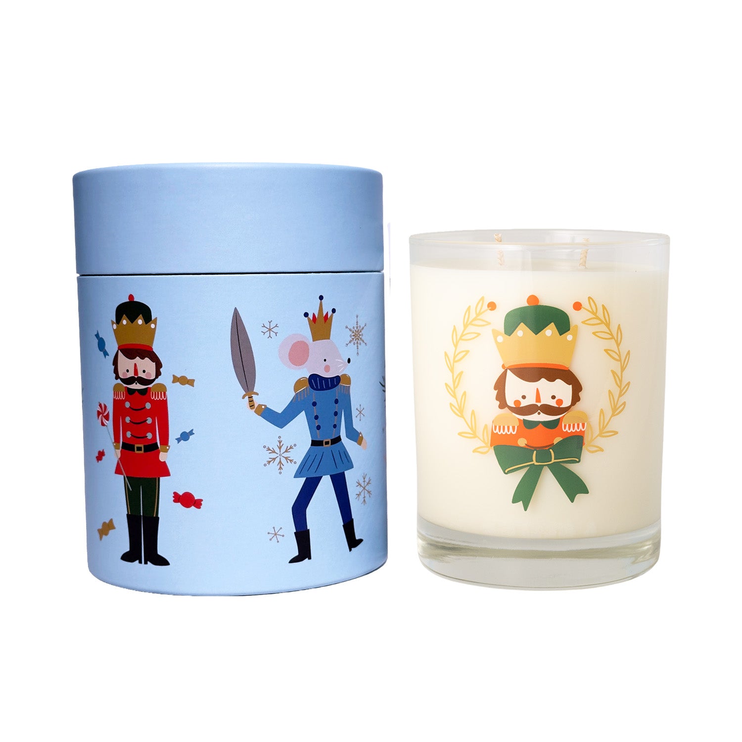 The Nutcracker | 021 Peppermint Marshmallow Scent | Limited 11oz Soy  Candle