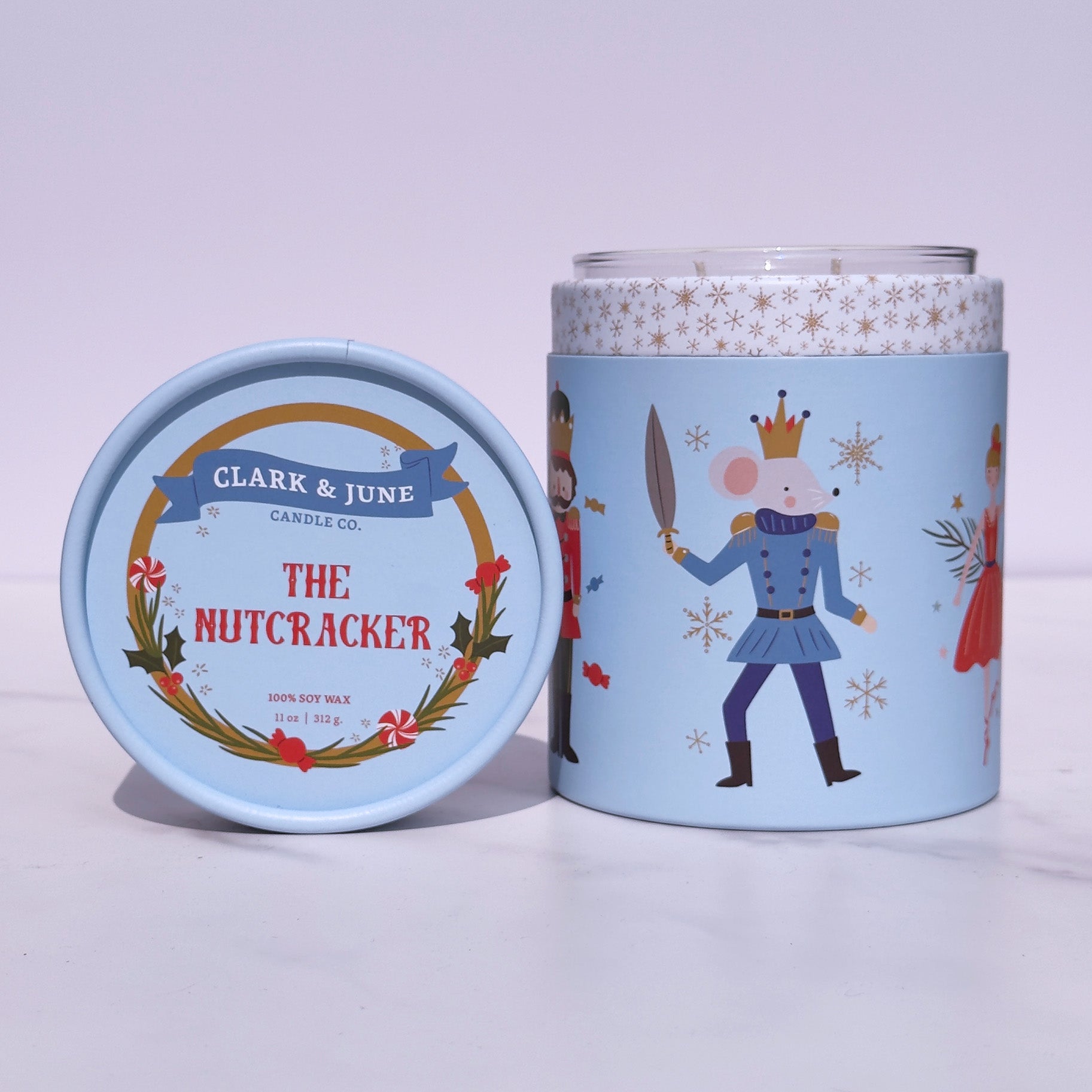 The Mouse King | 021 Peppermint Marshmallow Scent | Limited 11oz Soy  Candle