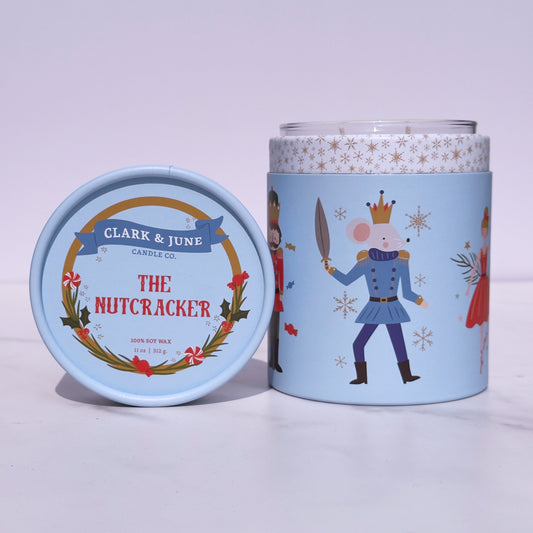 The Nutcracker | 021 Peppermint Marshmallow Scent | Limited 11oz Soy  Candle