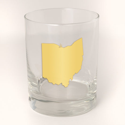 Ohio 13.5oz Old Fashioned Rocks Glass