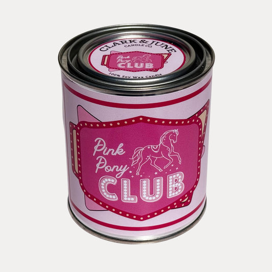 Pink Pony Club Amber - Musk - Cashmere Roan 14oz Soy Candle